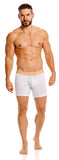 Unico 26040100225 Amber Boxer Briefs Color 00-White: Premium Comfort
