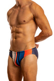 Calabria Stripe Low-Rise Swimsuit