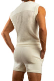 Maison Cotton Knit Lounge Shirt