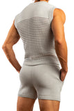 Maison Cotton Knit Lounge Shirt