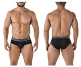 Xtremen Men's Underwear 41315 Cotton Blend Briefs Color Black