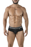 Xtremen Men's Underwear 41315 Cotton Blend Briefs Color Black