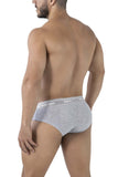 Xtremen Men's Underwear 41315 Cotton Blend Briefs Color Jasper Gray