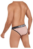 Xtremen Men's Underwear 91089X Frice Microfiber Bikini Color Pink