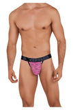 Xtremen Men's Underwear 91098X Microfiber Mesh Bikini Color Pink