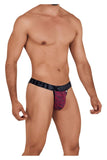 Xtremen Men's Underwear 91098X Microfiber Mesh Bikini Color Red