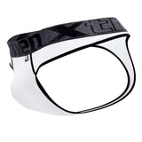 Xtremen Men's Underwear 91101X Microfiber Thongs Color White