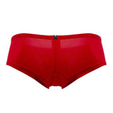 Xtremen Men's Underwear 91103X Microfiber Trunks Color Red