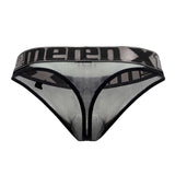 Xtremen 91137 Mesh Thongs Color Black