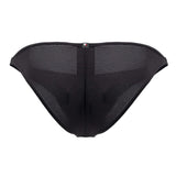 Xtremen Men's Underwear 91177 Microfiber Bikini Color Black