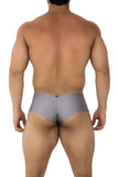 Xtremen Men's Underwear 91180 Microfiber Trunks Color Silver