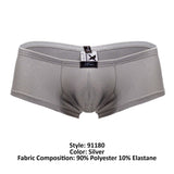 Xtremen Men's Underwear 91180 Microfiber Trunks Color Silver