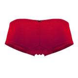 Xtremen Men's Underwear 91190 Jacquard Trunks Color Red