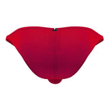 Xtremen Men's Underwear 91192 Jacquard Bikini Color Red