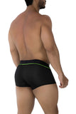 Xtremen Men's Underwear 91196 Jacquard Trunks Color Black
