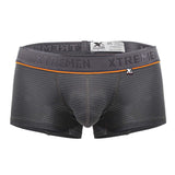 Xtremen Men's Underwear 91196 Jacquard Trunks Color Gray