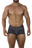Xtremen Men's Underwear 91196 Jacquard Trunks Color Gray