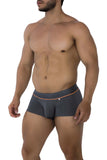 Xtremen Men's Underwear 91196 Jacquard Trunks Color Gray