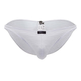 Xtremen Men's Underwear 91201 Jacquard Bikini Color White
