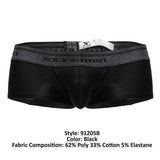 Xtremen 91205B Cotton Blend Trunks Color Black