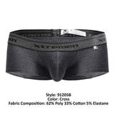 Xtremen Men's Underwear 91205B Cotton Blend Trunks Color Cross