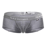 Xtremen Men's Underwear 91205B Cotton Blend Trunks Color Jasper Gray