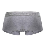 Xtremen Men's Underwear 91205B Cotton Blend Trunks Color Jasper Gray
