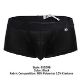 Xtremen Men's Underwear 91209B Microfiber Trunks Color Black