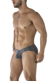 Xtremen 91210B Microfiber Briefs Color Gray