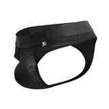 Xtremen Men's Underwear 91211B Microfiber Thongs Color Black