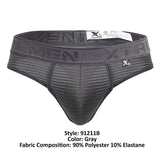 Xtremen 91211B Microfiber Thongs Color Gray
