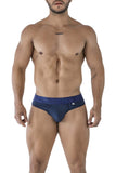 Xtremen Men's Underwear 91211B Microfiber Thongs Color Navy