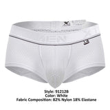 Xtremen Men's Underwear 91212B Microfiber Trunks Color White
