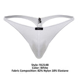Xtremen 91214B Microfiber Thongs Color White