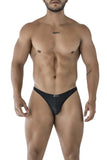 Xtremen Men's Underwear 91215B Microfiber Bikini Color Black