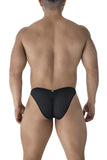 Xtremen Men's Underwear 91215B Microfiber Bikini Color Black