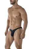 Xtremen Men's Underwear 91215B Microfiber Bikini Color Black