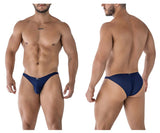 Xtremen Men's Underwear 91215B Microfiber Bikini Color Dark Blue