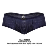 Xtremen Men's Underwear 91216B Microfiber Trunks Color Dark Blue