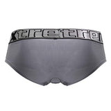 Xtremen Men's Underwear 91221 Microfiber Briefs Color Gray