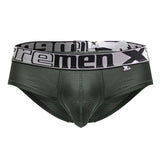 Xtremen Men's Underwear 91221 Microfiber Briefs Color Green