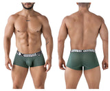 Xtremen Men's Underwear 91222 Microfiber Trunks Color Green
