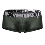 Xtremen Men's Underwear 91222 Microfiber Trunks Color Green