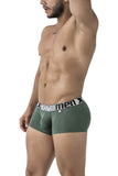 Xtremen Men's Underwear 91222 Microfiber Trunks Color Green