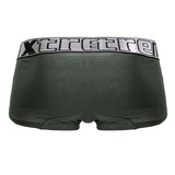 Xtremen Men's Underwear 91222 Microfiber Trunks Color Green