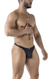 Xtremen Men's Underwear 91223 Microfiber Thongs Color Black