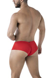 Xtremen Men's Underwear 91225 Microfiber Trunks Color Red
