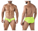 Xtremen Men's Underwear 91227 Microfiber Briefs Color Neon Green