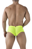 Xtremen Men's Underwear 91228 Microfiber Trunks Color Neon Green