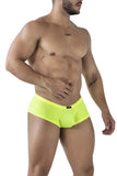 Xtremen Men's Underwear 91228 Microfiber Trunks Color Neon Green